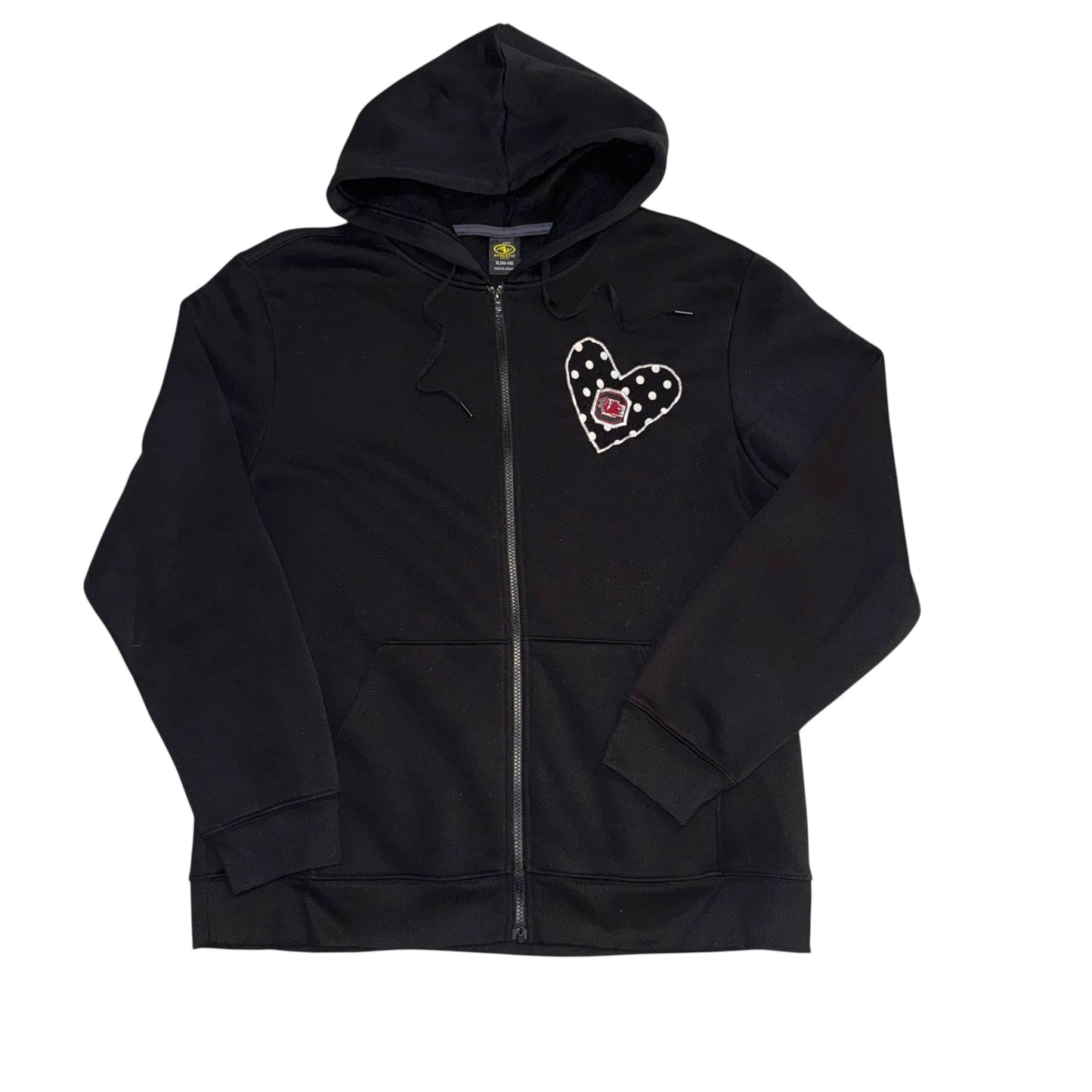 USC South Carolina Upcycled Polka Dot Cocks Hoodie (XL)