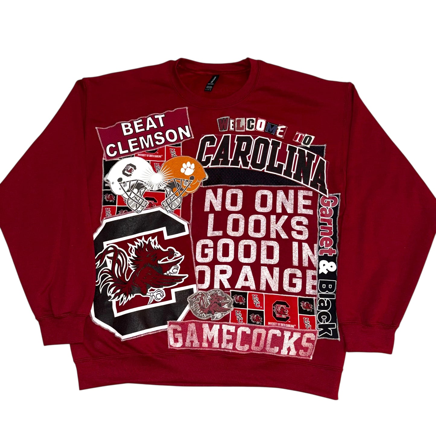 USC South Carolina Reworked Rivalry Post Card (L)