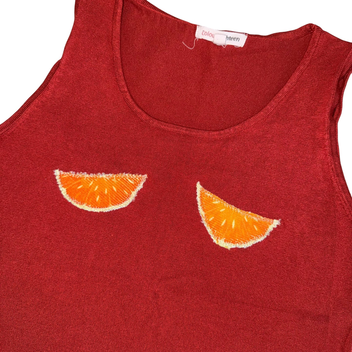 PRIDE - Double Orange Slice tank (S)