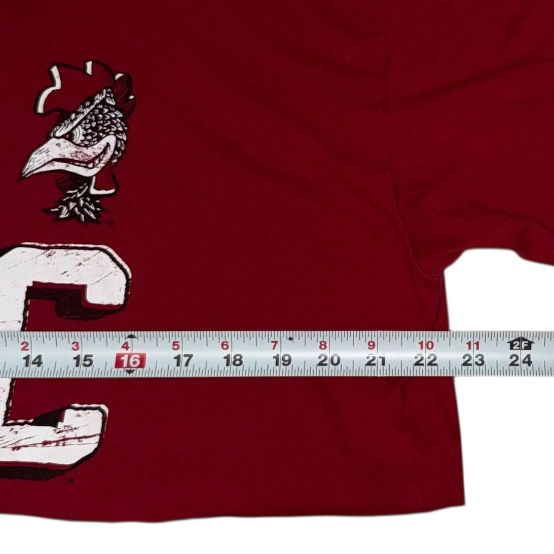 USC South Carolina Reworked Old School Crop (XL)