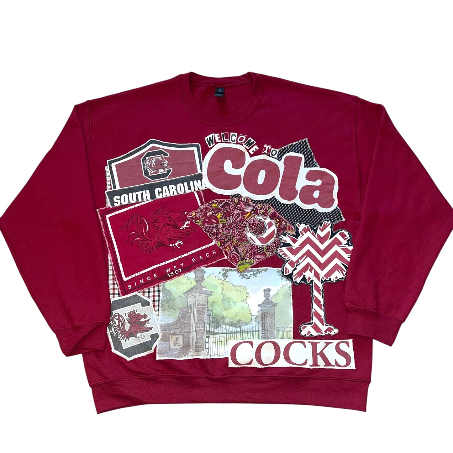 USC South Carolina Upcycled Welcome To Cola Post Card (XL)