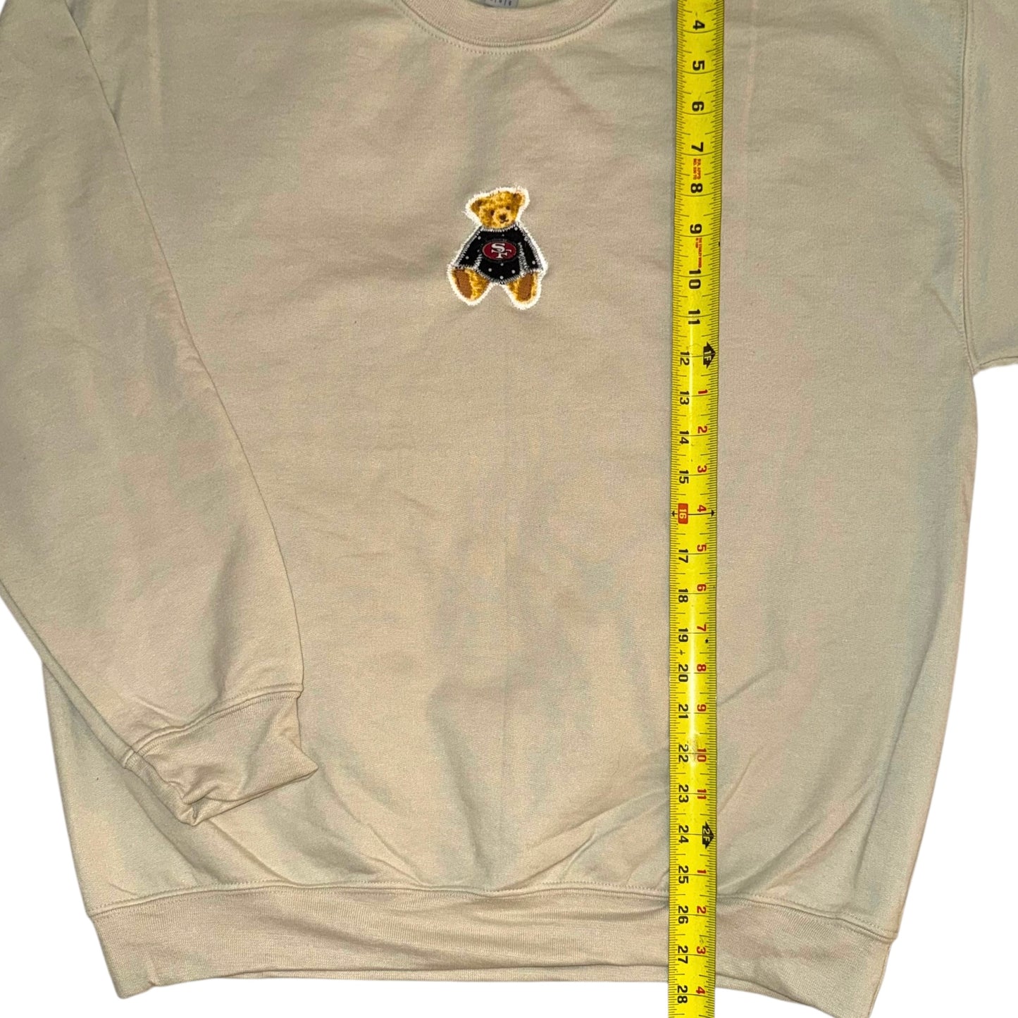 San Francisco 49ers Upcycled Bear (L)