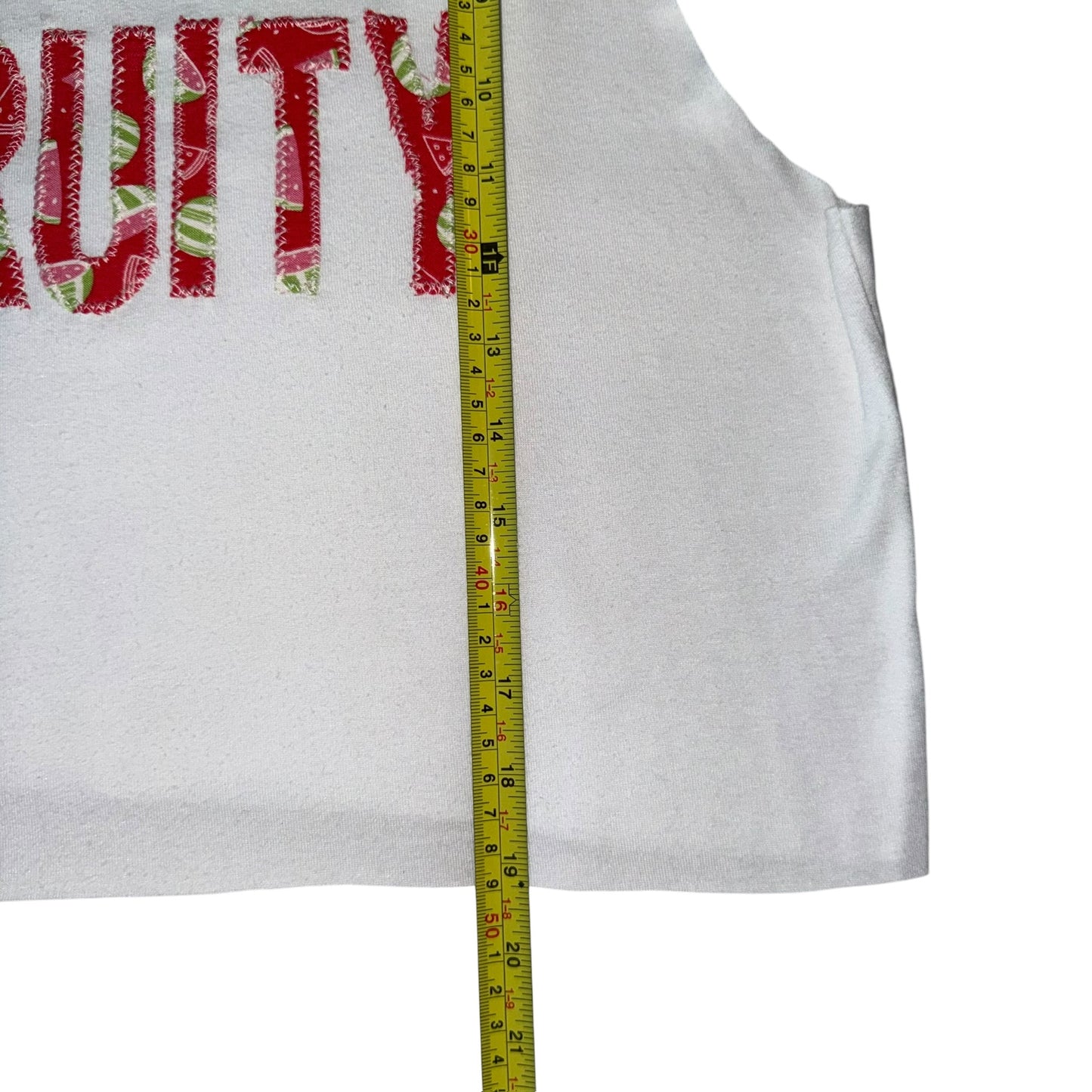 PRIDE- Fruity Small Watermelons White Tank (L)