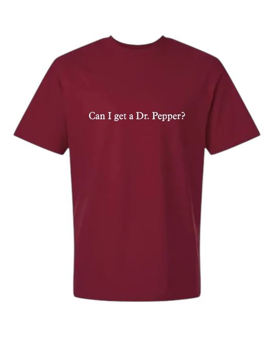 T-SHIRT BAR - Dr. Pepper Custom Tee