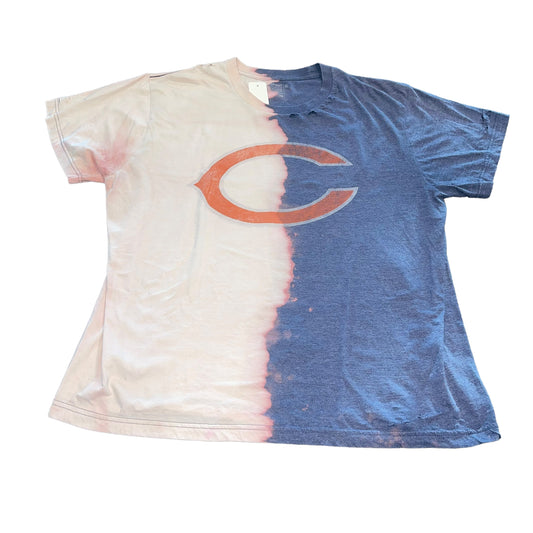 Chicago Bears Distressed Bleached Tee (XL)