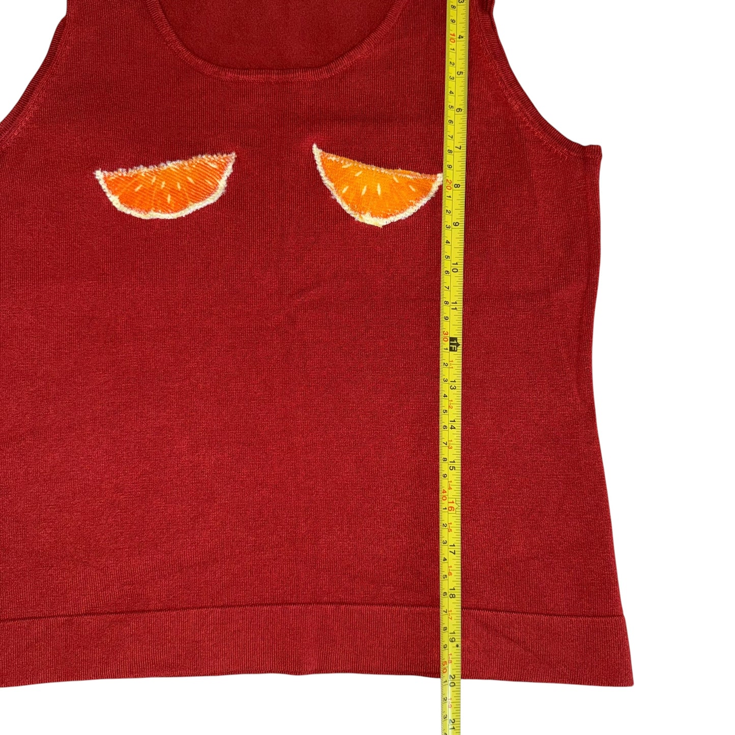 PRIDE - Double Orange Slice tank (S)