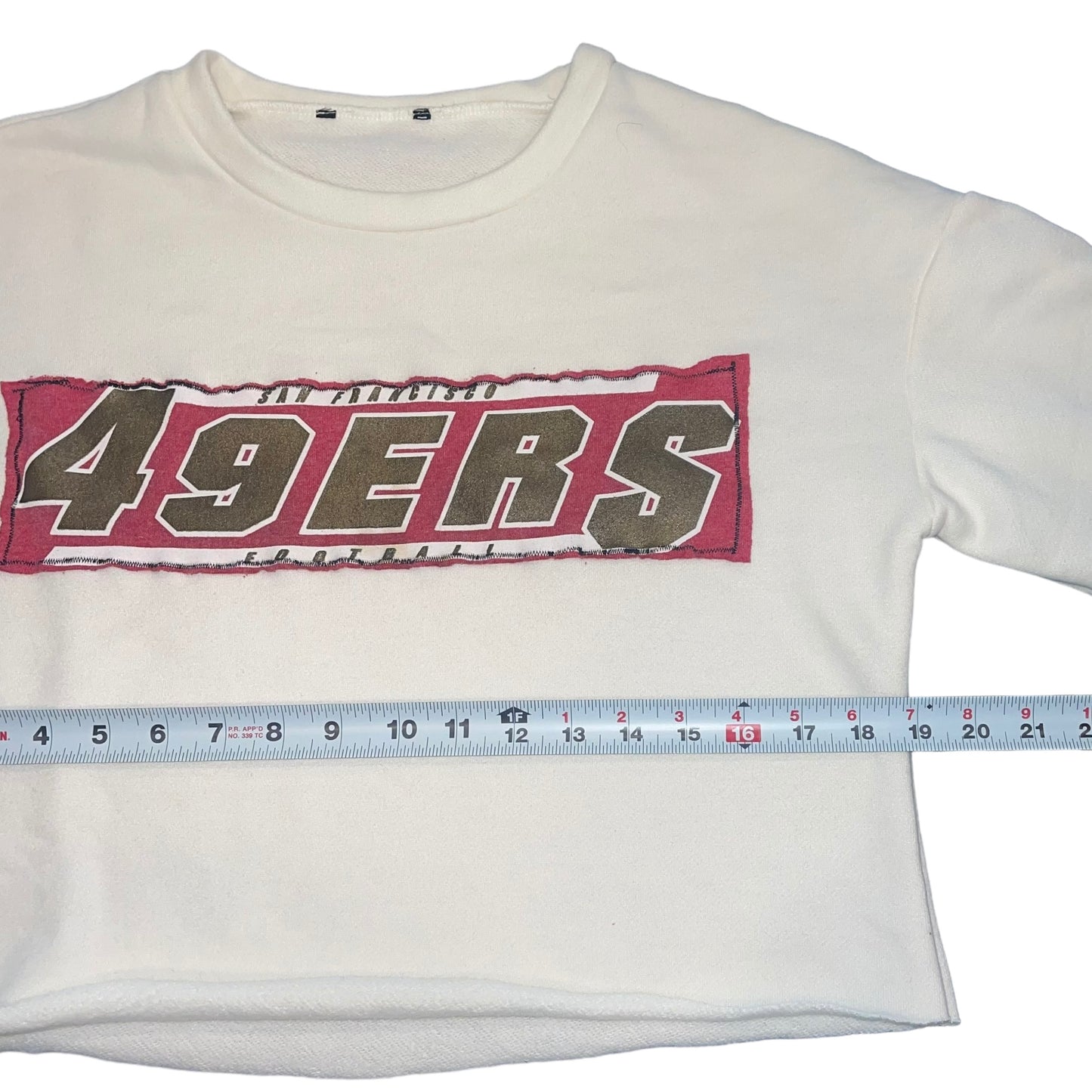 San Francisco 49ers Patchwork Sweatshirt (M)