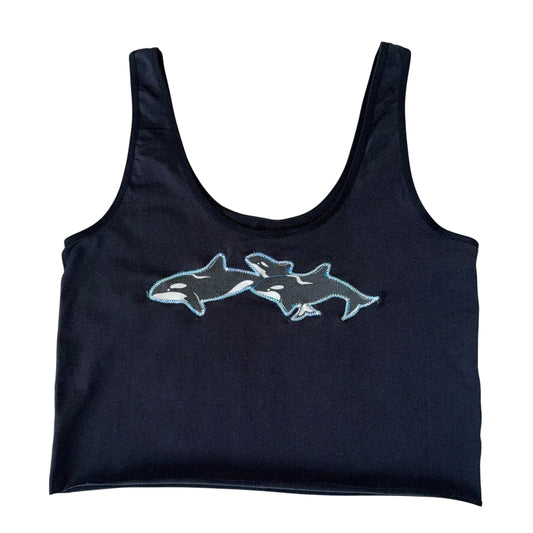 Earthbound - Whales Swimming Tank (M/L)