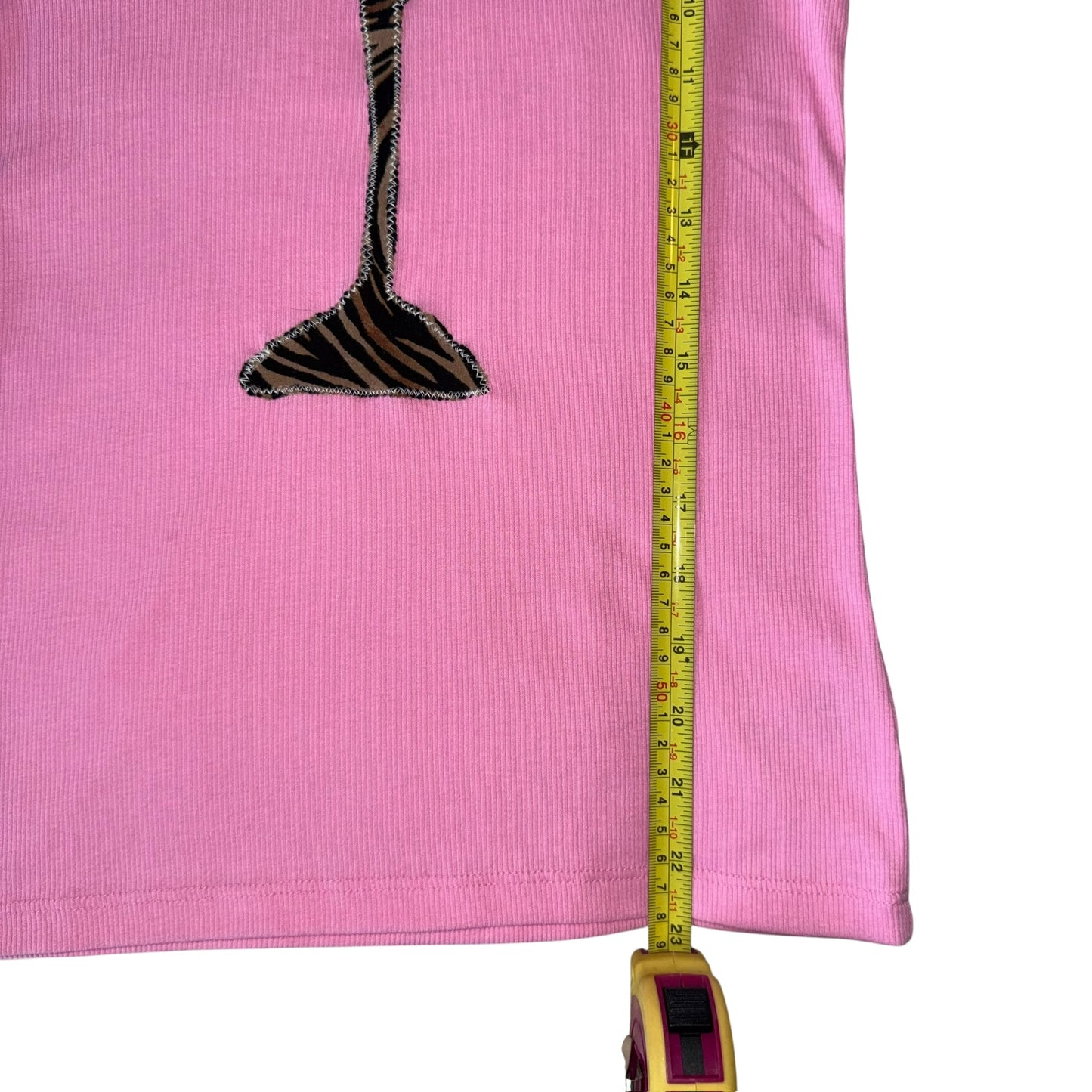 Just a Girl-Pink/Animal Print Martini (M)