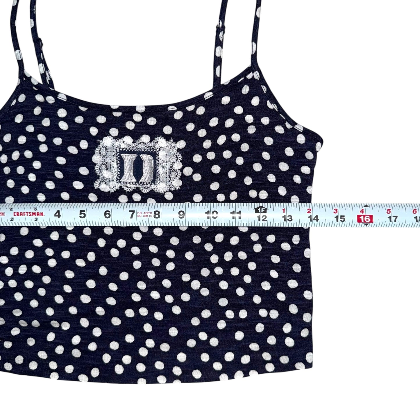 Duke Reworked Lace Logo Tank (S/M)