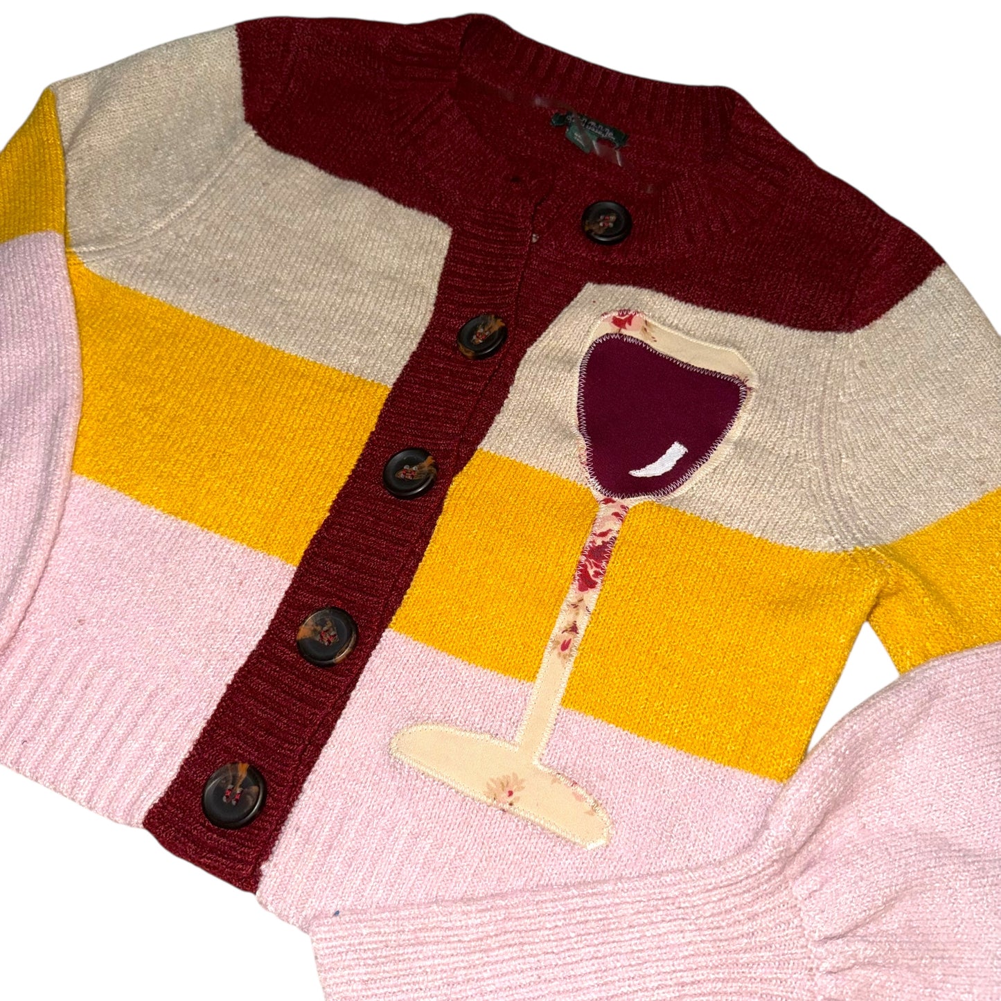 Just a Girl - Red Wine Sweater (S)