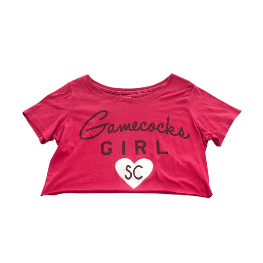 USC South Carolina Gamecock Girl Crop (L)