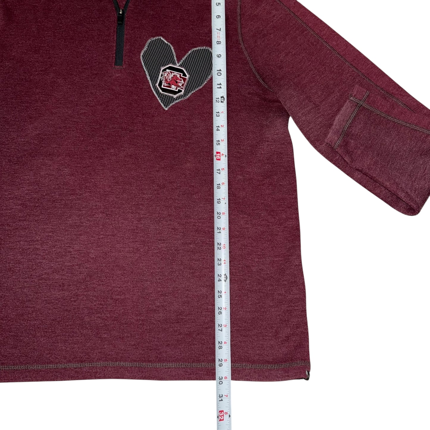 USC South Carolina Upcycled Heart Zip (XL)