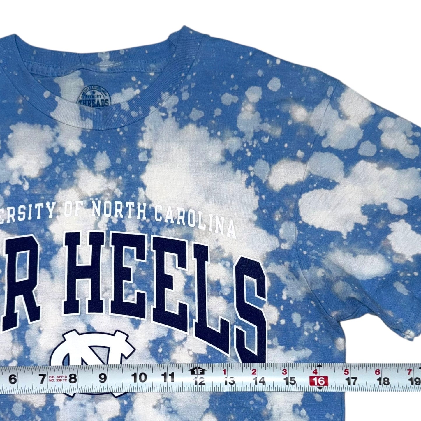 UNC North Carolina Reworked Bleach Crop (S)