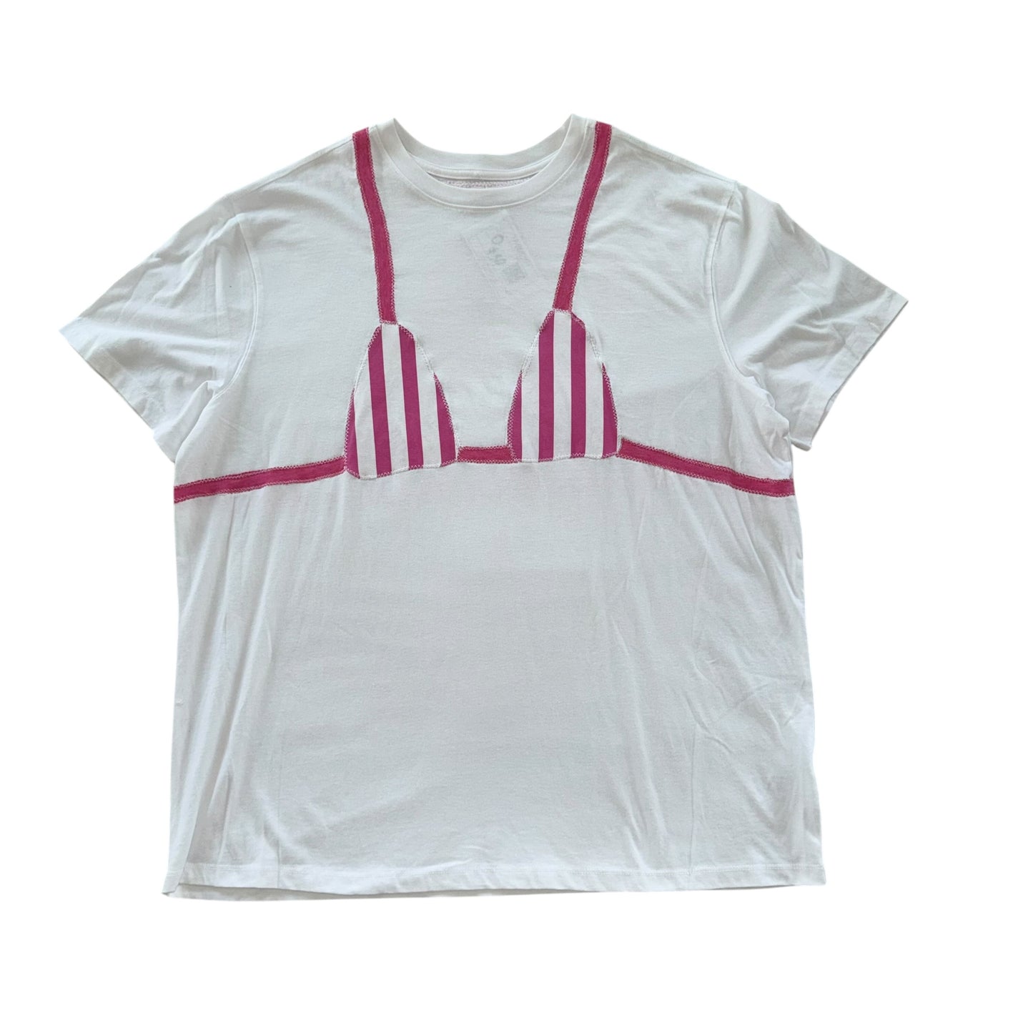 Earthbound - Candy Striped Bikini Tee (XL)