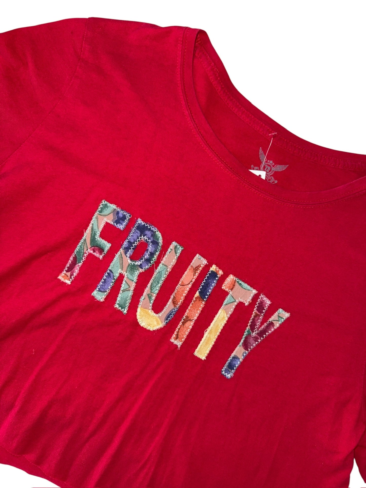PRIDE-Fruity Red Crop Top (L/XL)
