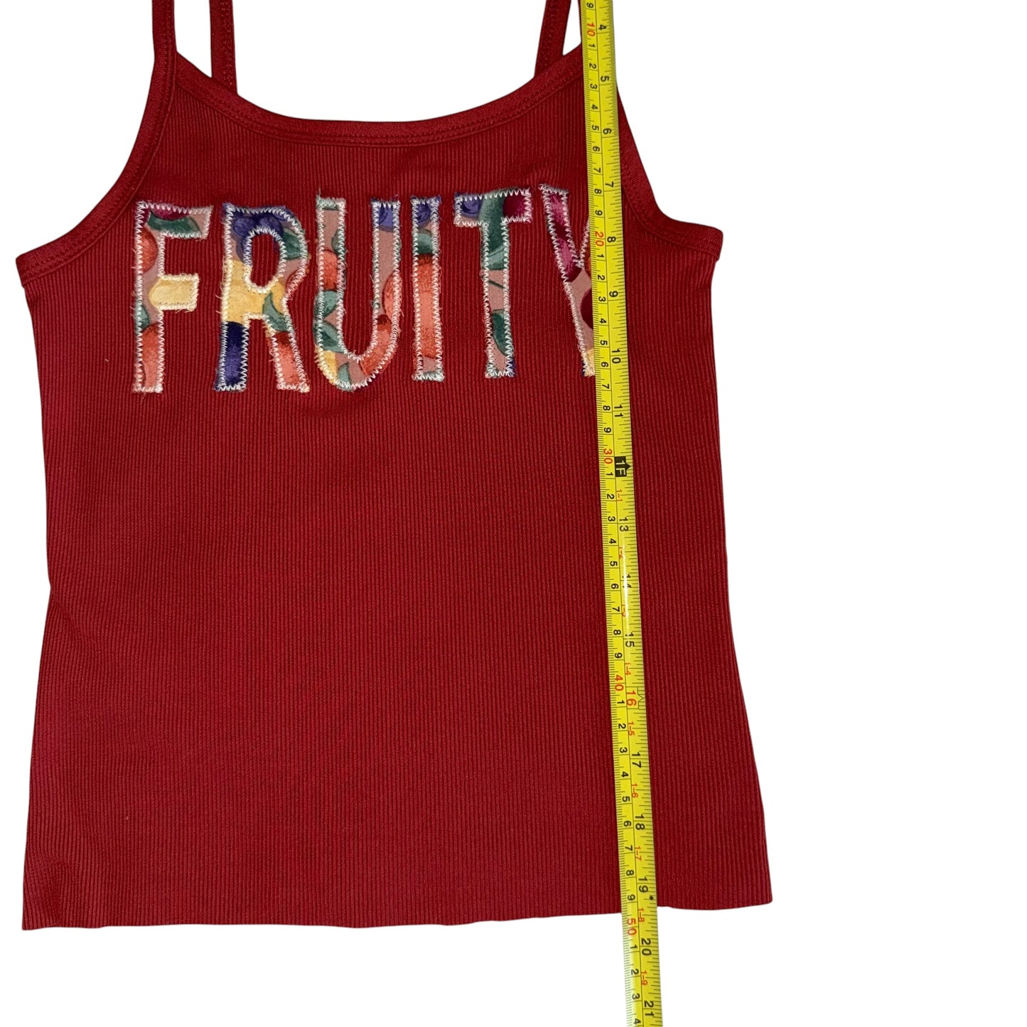 PRIDE - Multi Fruit Burnt Orange Fruity Tank (S)