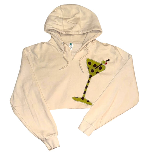 Just a Girl - Polka Dot Tini Hoodie (L)