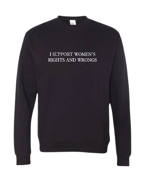 T-SHIRT BAR - Women’s Rights Crew Neck Sweatshirt