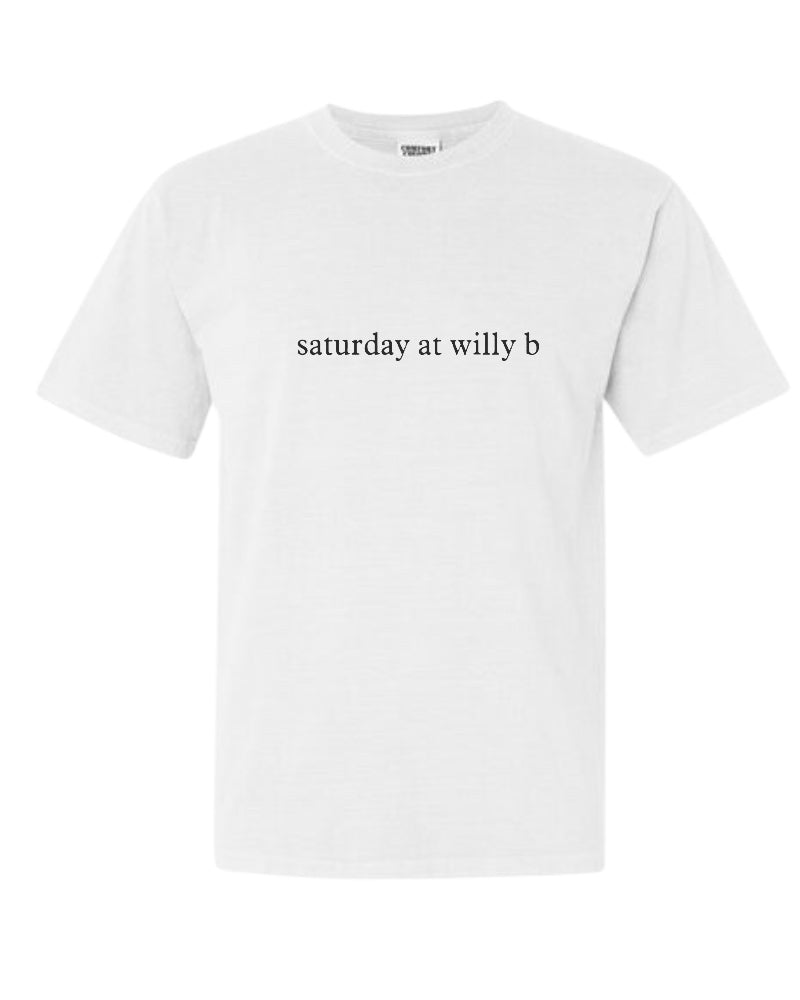 T-SHIRT BAR - Willy B Lowercase Custom Tee