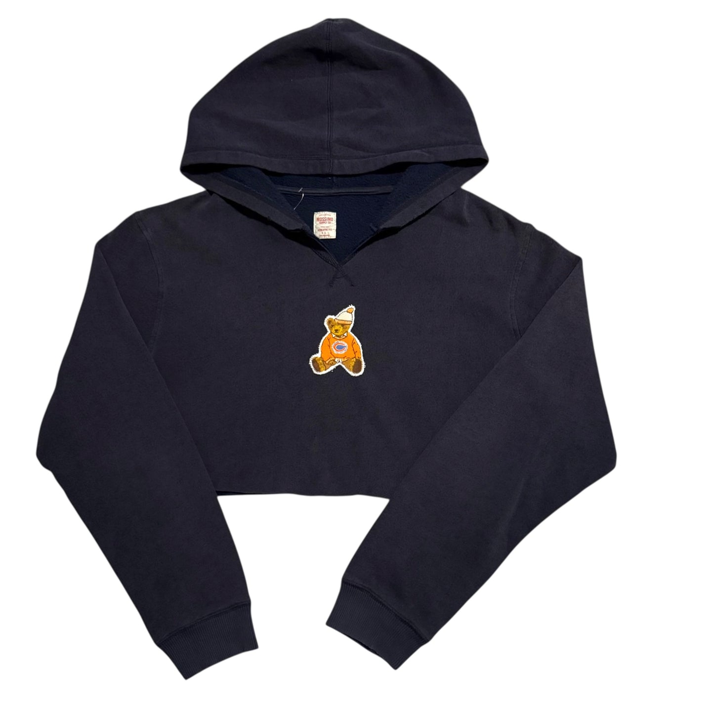 Chicago Bears Upcycled Bear Hoodie (L)