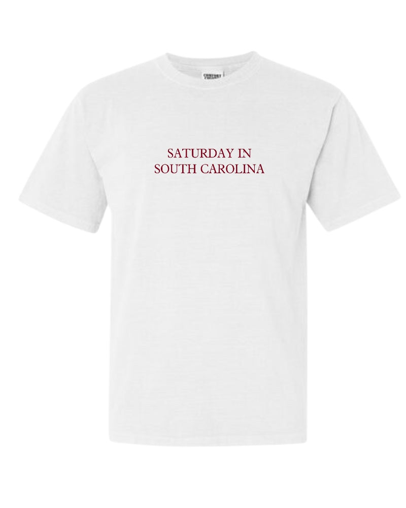 T-SHIRT BAR - Saturday in SC Custom Tee
