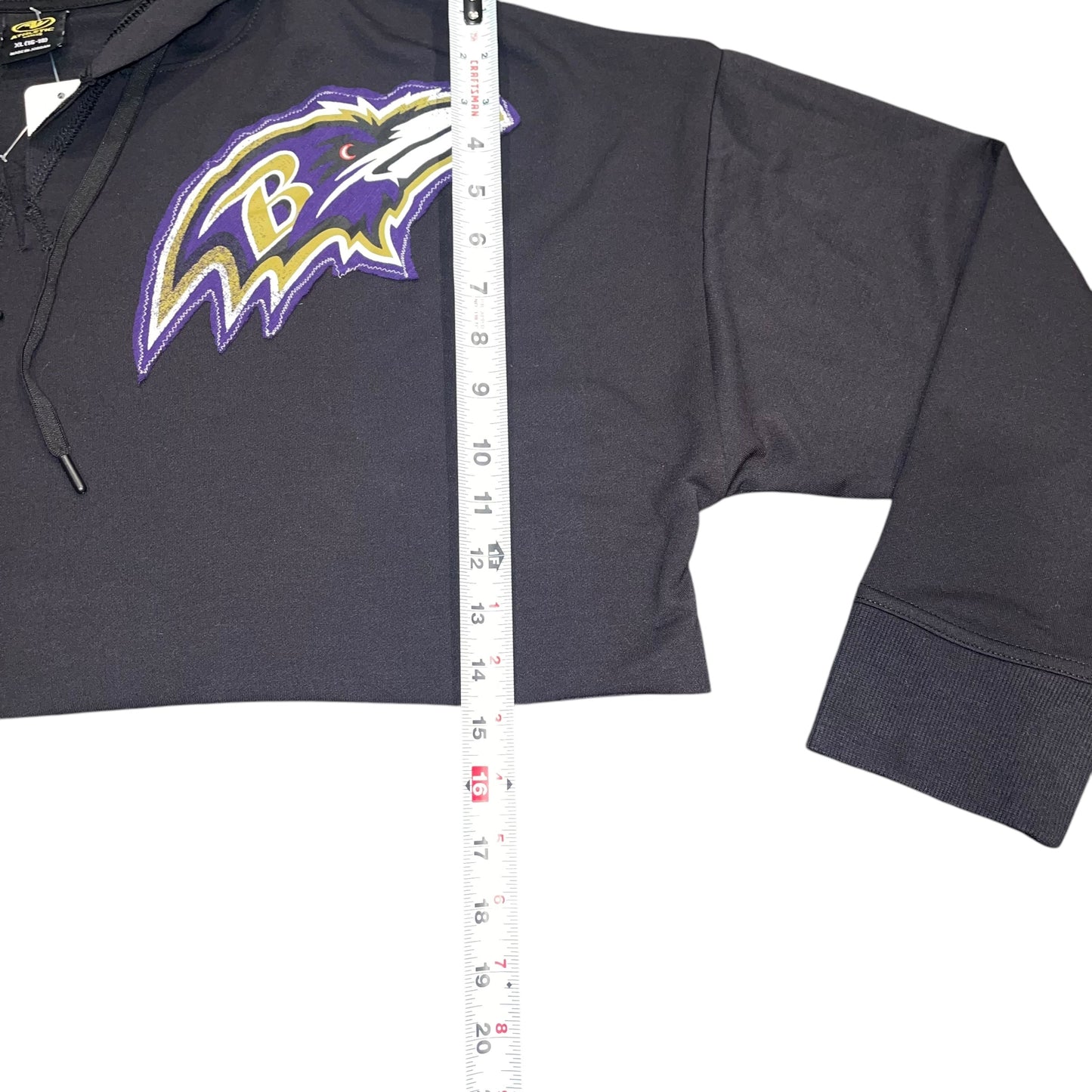 Baltimore Ravens Patchwork Crop (XL)