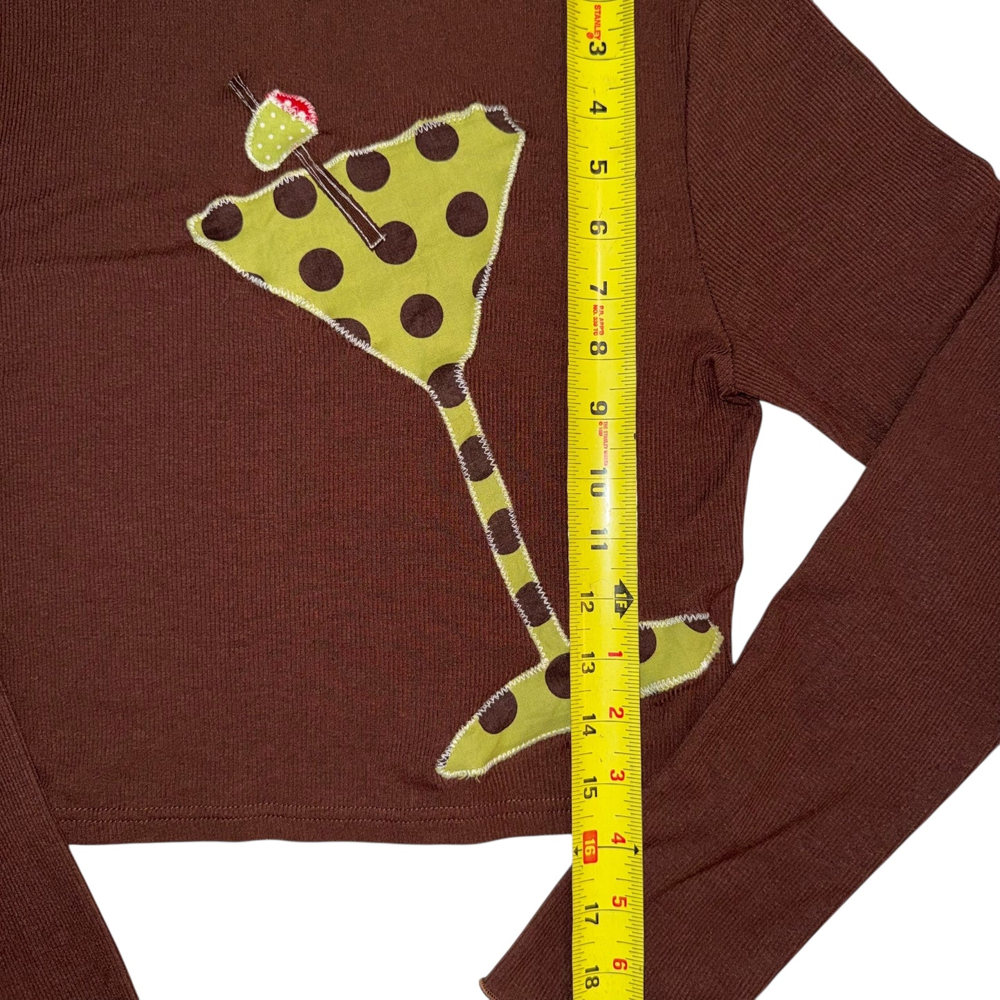 Just a Girl - Polka Dot Tini Mockneck (M)
