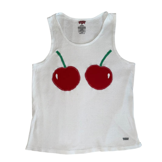 PRIDE - Double Cherry Levi’s Tank (L)