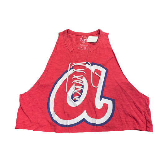 Atlanta Braves Lace Up Tank (L)