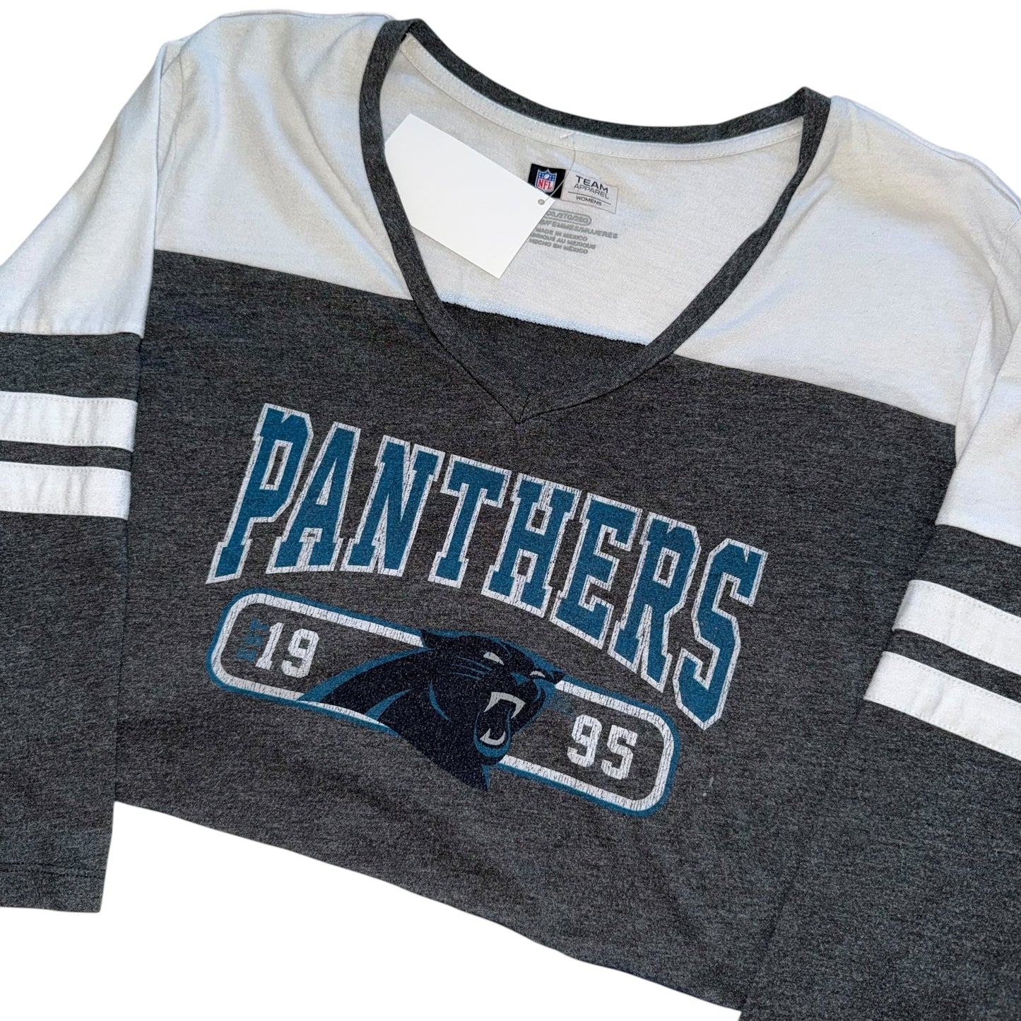 CLT - Panthers Cropped Rugby Tee (2XL)