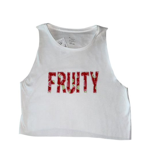 PRIDE- Fruity Small Watermelons White Tank (L)
