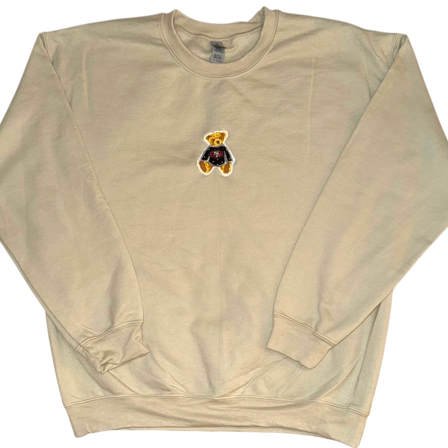 San Francisco 49ers Upcycled Bear (L)