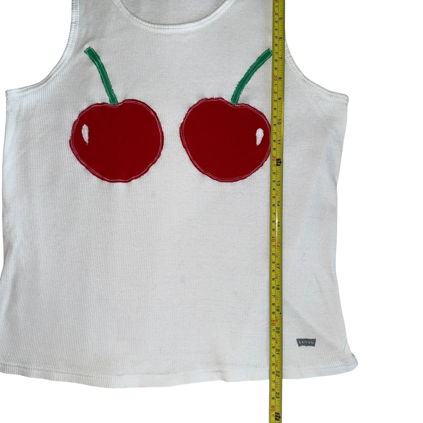 PRIDE - Double Cherry Levi’s Tank (L)