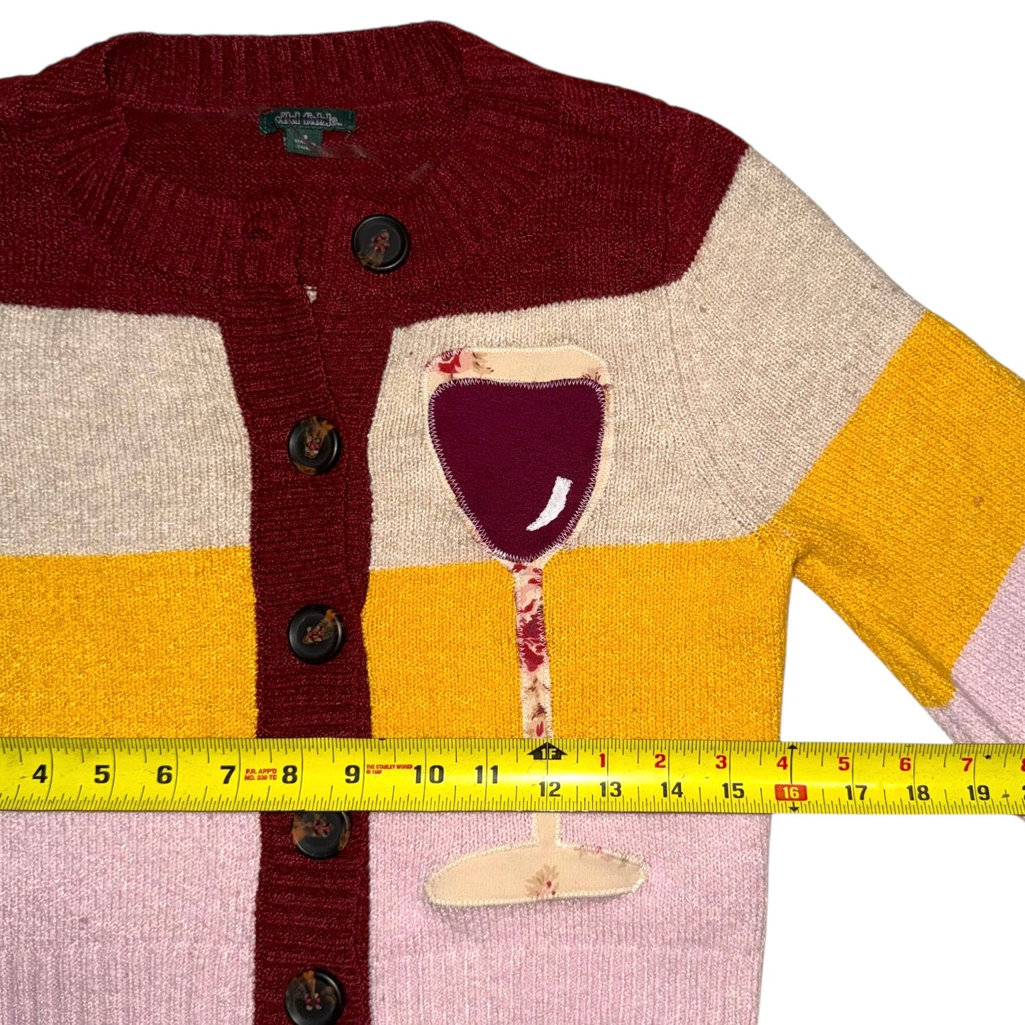 Just a Girl - Red Wine Sweater (S)