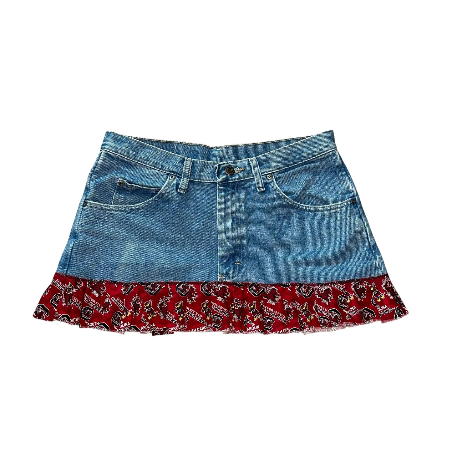 USC South Carolina Ruffle Trim Skirt (32in)