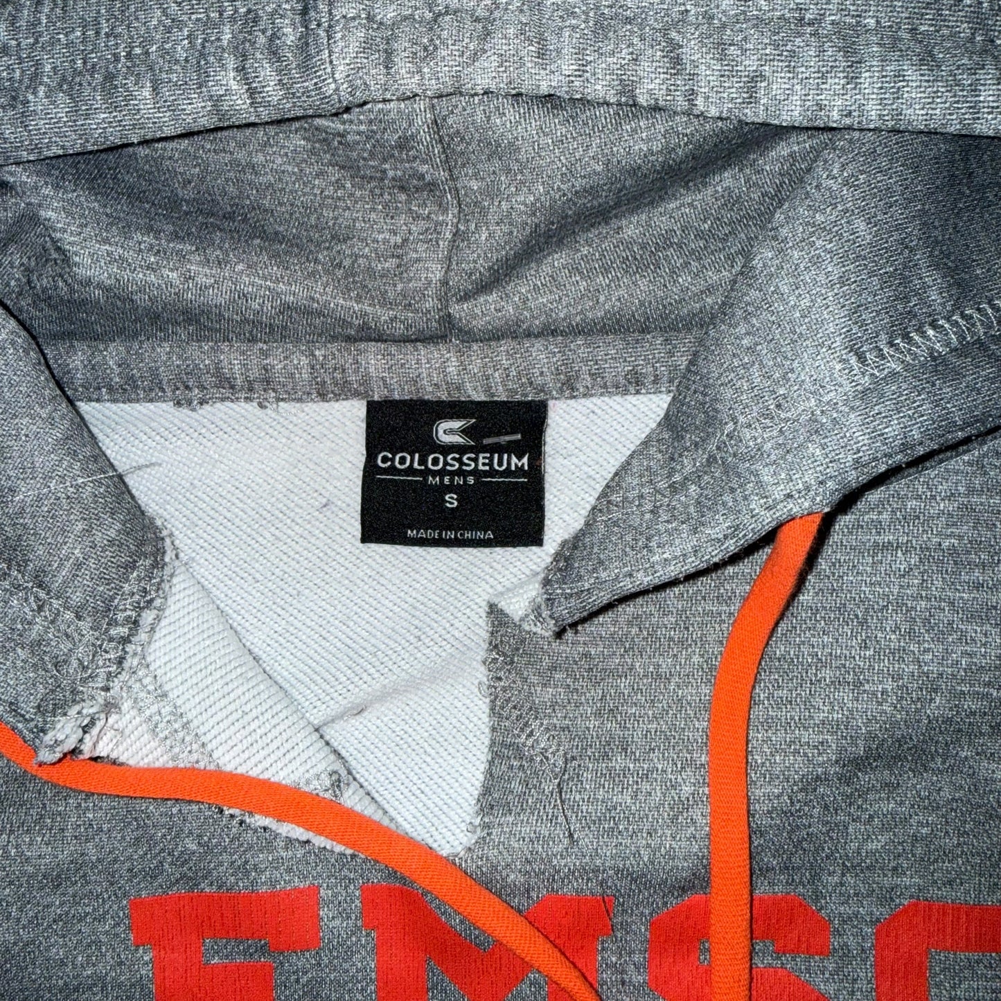 Clemson Reworked Crop Hoodie (S)