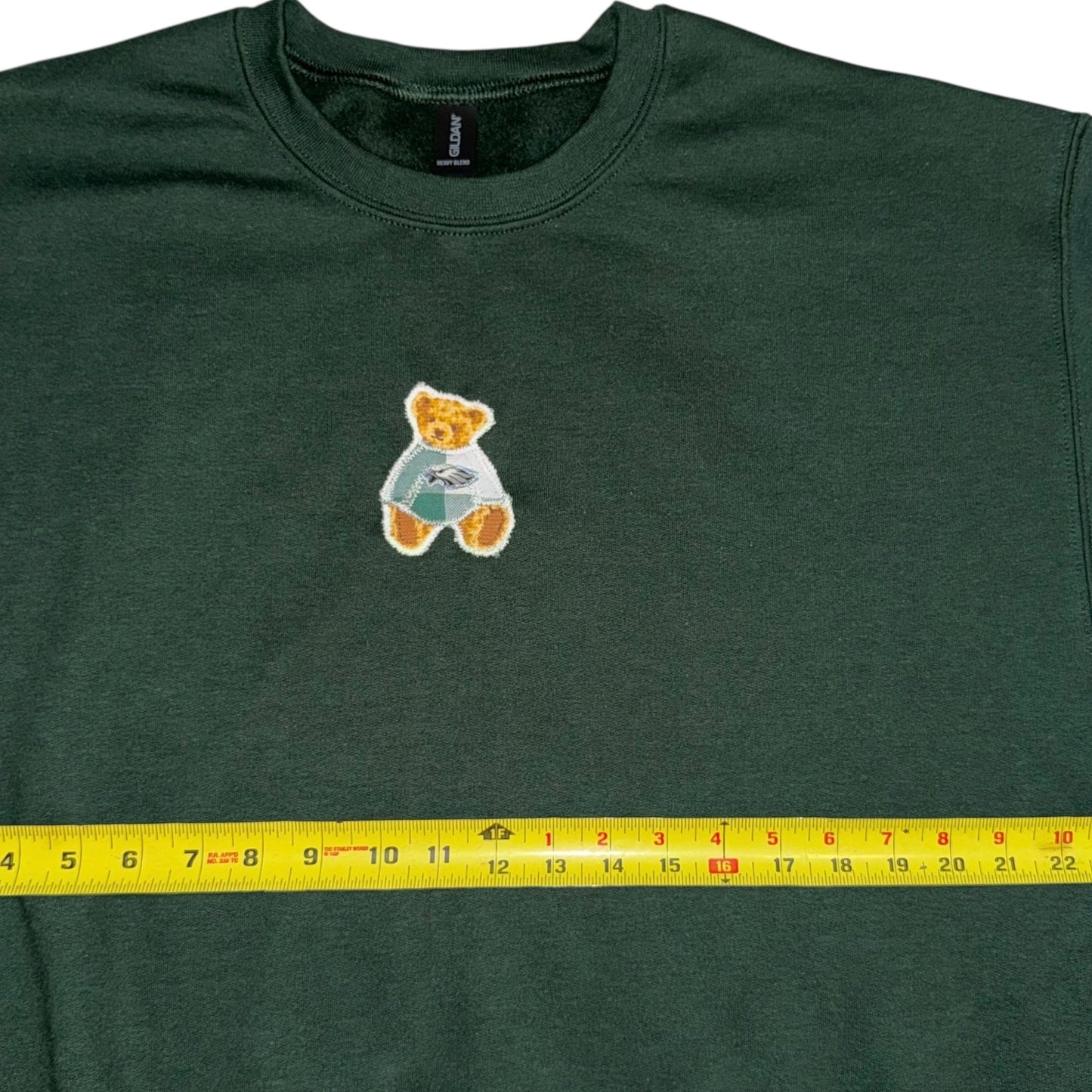 Philadelphia Eagles Upcycled Bear Plaid (L)