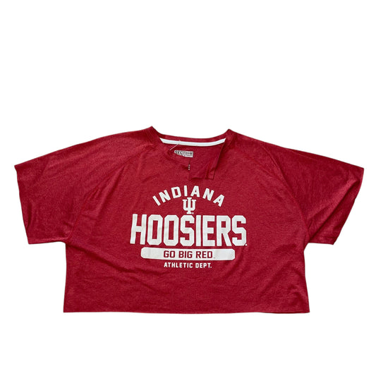 Indiana IU Reworked Go Big Red Crop (XL)