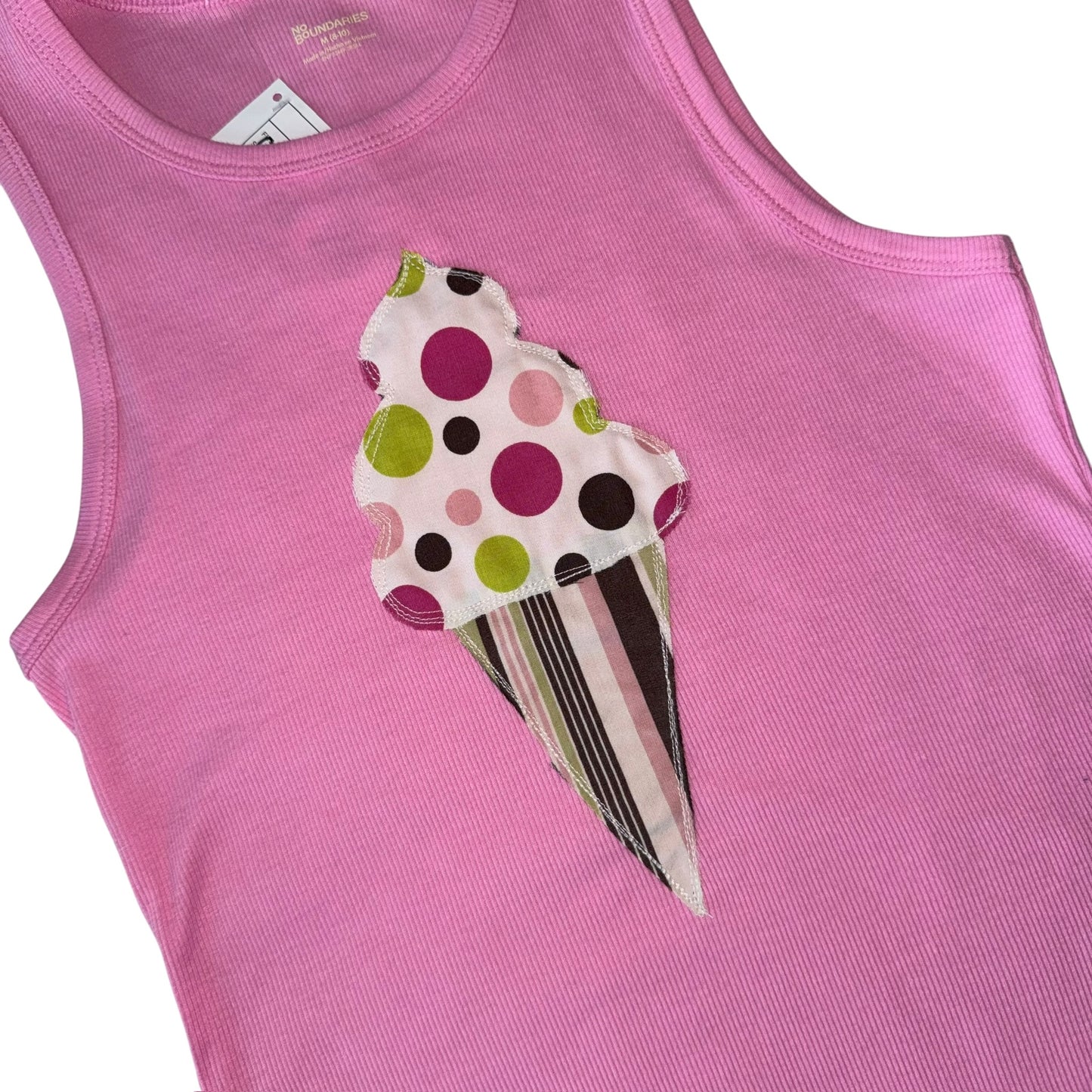 Just a Girl-Y2K Ice Cream Pink (M)