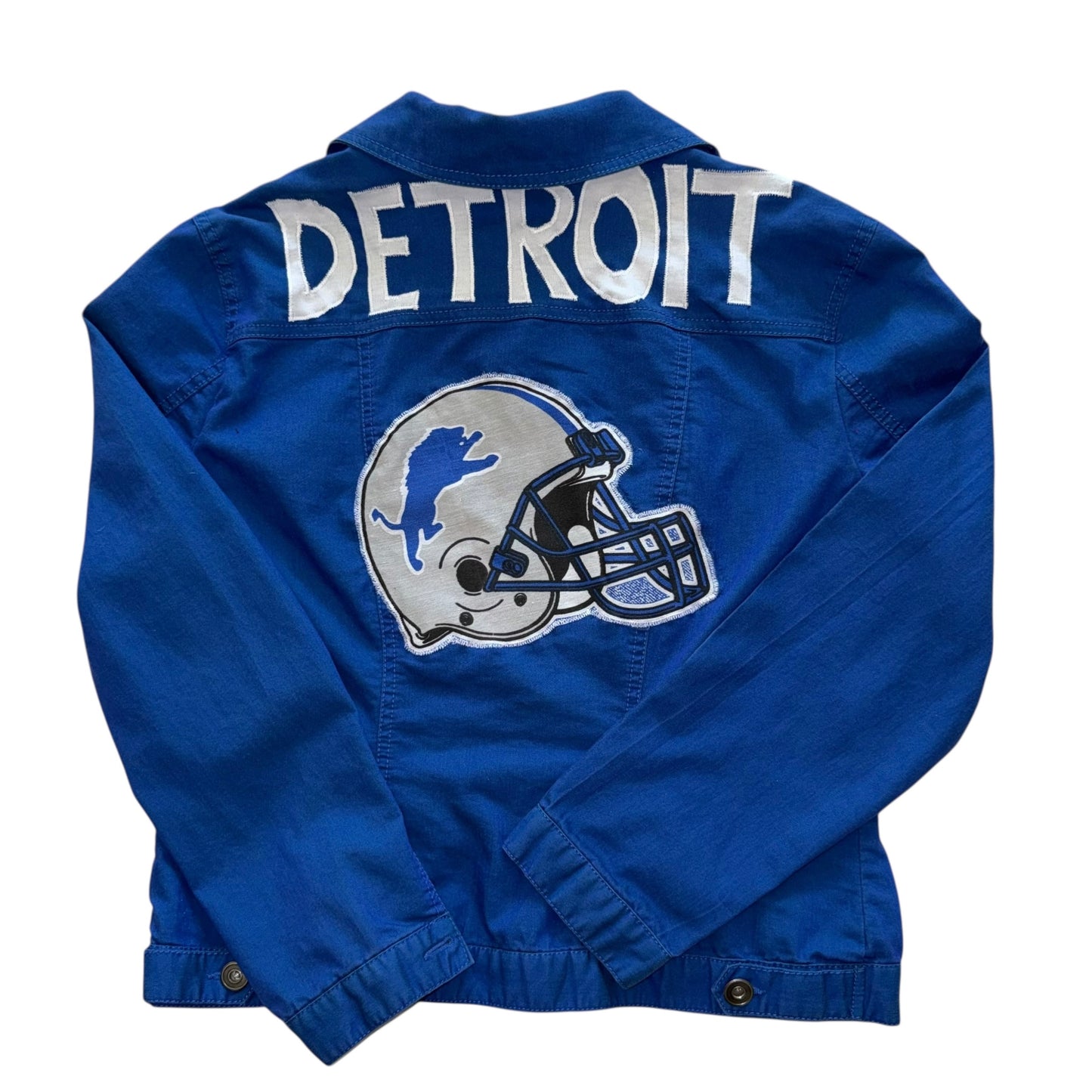 Detroit Lions Upcycled Jacket (L)