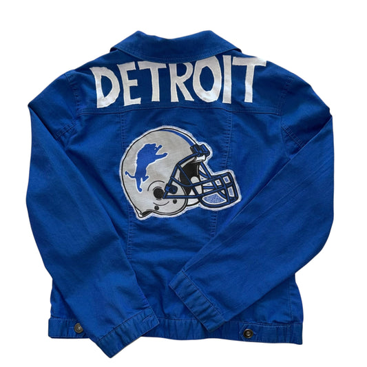 Detroit Lions Upcycled Jacket (L)