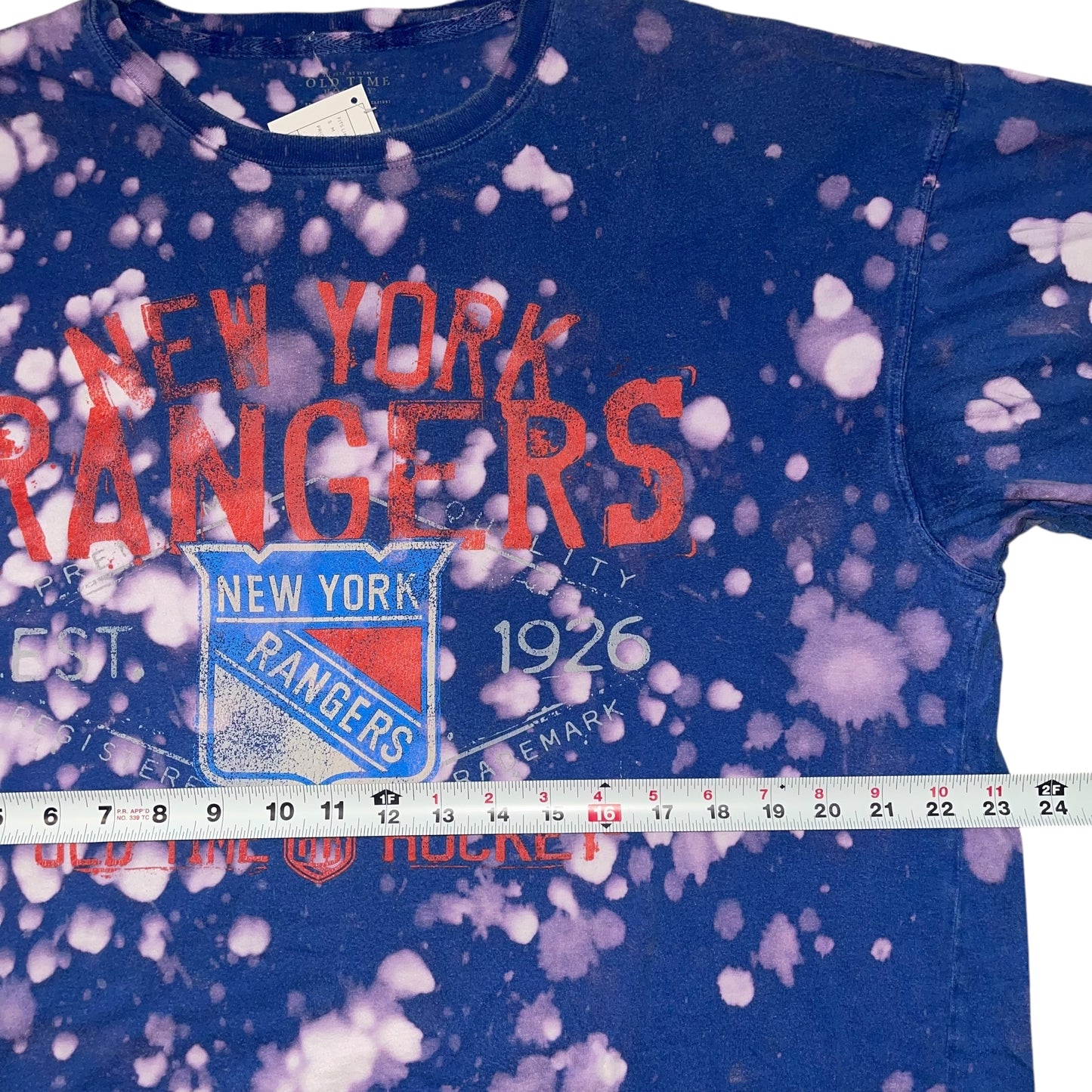 New York Rangers Bleach Tee (XL)