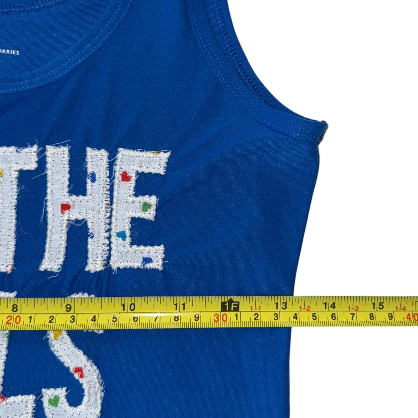 PRIDE - For the Girls Blue Tank (M)
