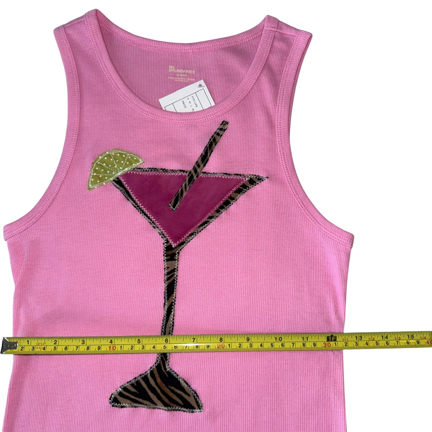 Just a Girl-Pink/Animal Print Martini (M)