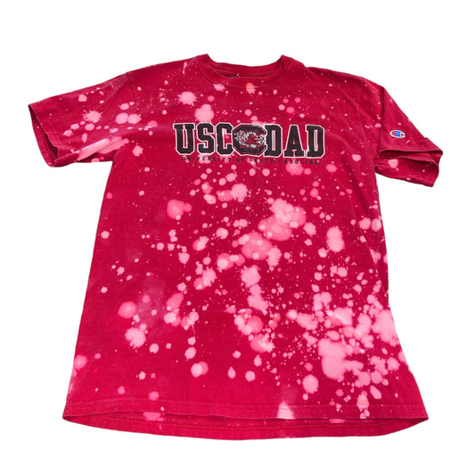 USC South Carolina Bleach Dad Tee (L)