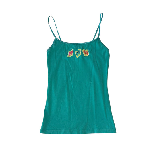 Earthbound - Three Flip Flops Aqua Tank (S)