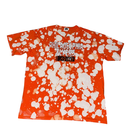Philadelphia Flyers Reworked Bleach Tee (XL)