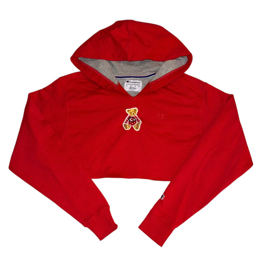 Kansas City Chiefs Upcycled Bear Crop (M)
