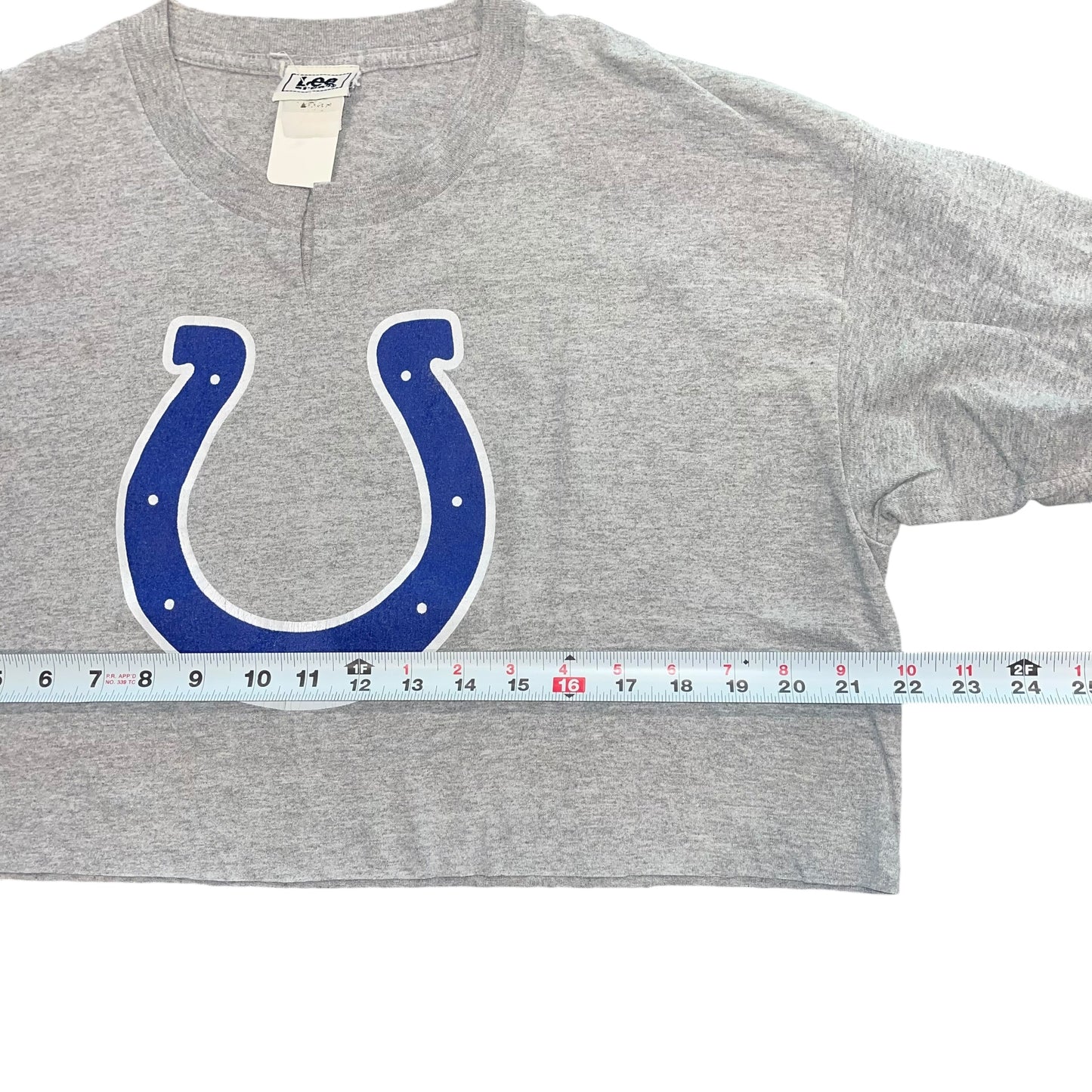 Indianapolis Colts Cropped Long Sleeve Tee (L/XL)